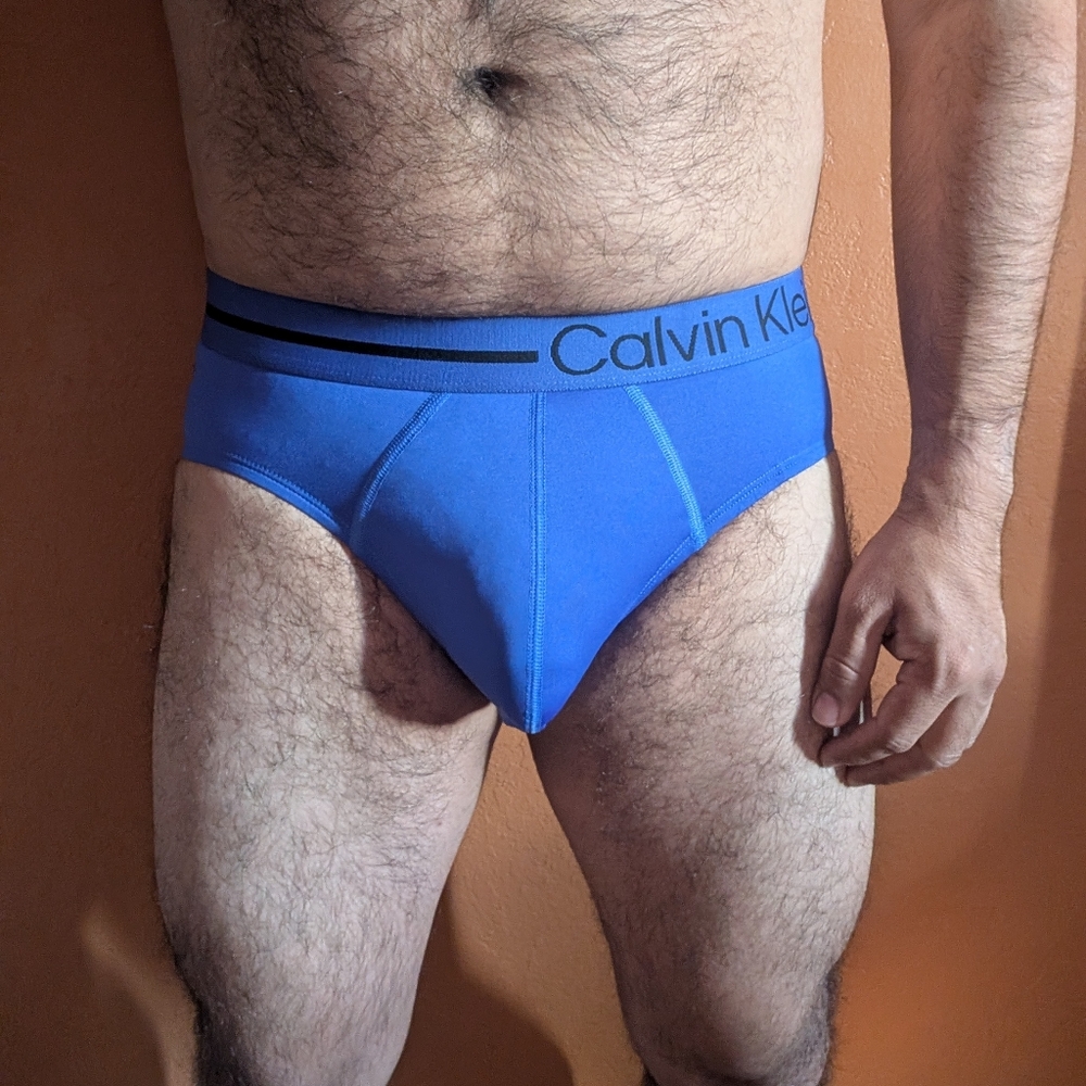 Calvin Klein Underwear Men's Briefs in Blue - Picture 4 of 4